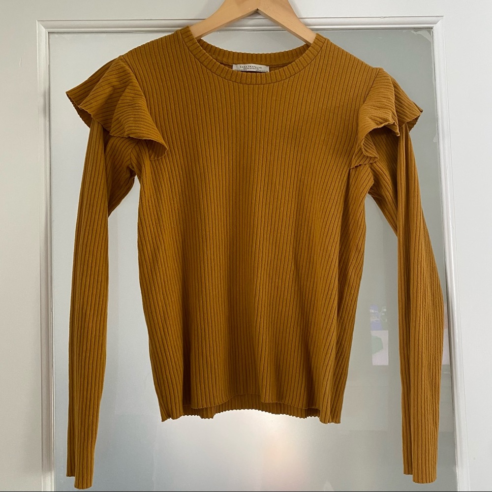 ZARA long sleeve knit top (worn once!)